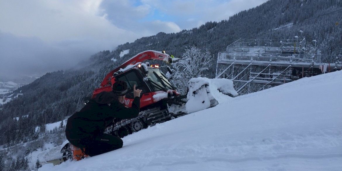 Der Hausberg wird fertig